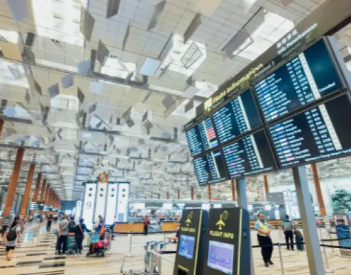 Vertrekhal Schiphol