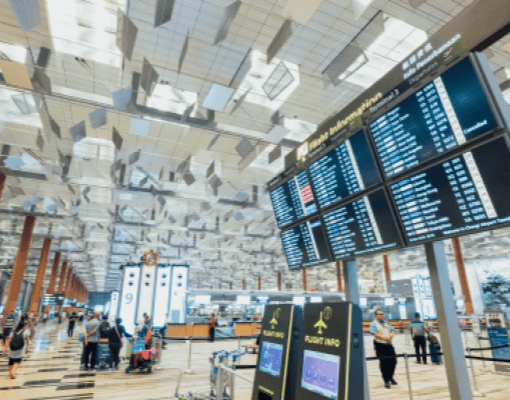 Vertrekhal Schiphol