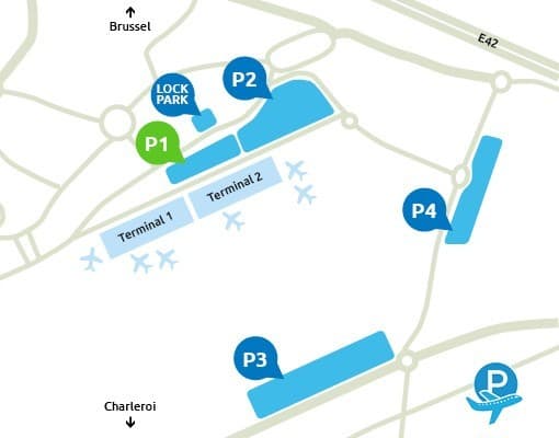 P1 Charleroi Airport