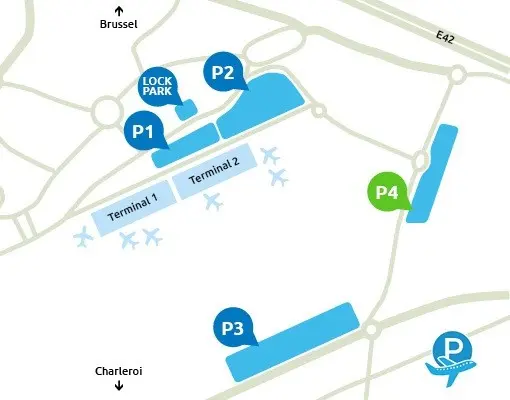 P4 Charleroi Airport